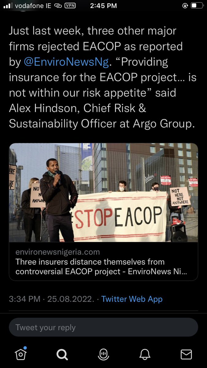 daisymccrackin's tweet photo. Amazed and despairing at how few people are aware &amp; interact with critically important actions like #stopeacop is urgent. #ClimateEmergency is a true emergency. https://t.co/MVHpMXV8yv