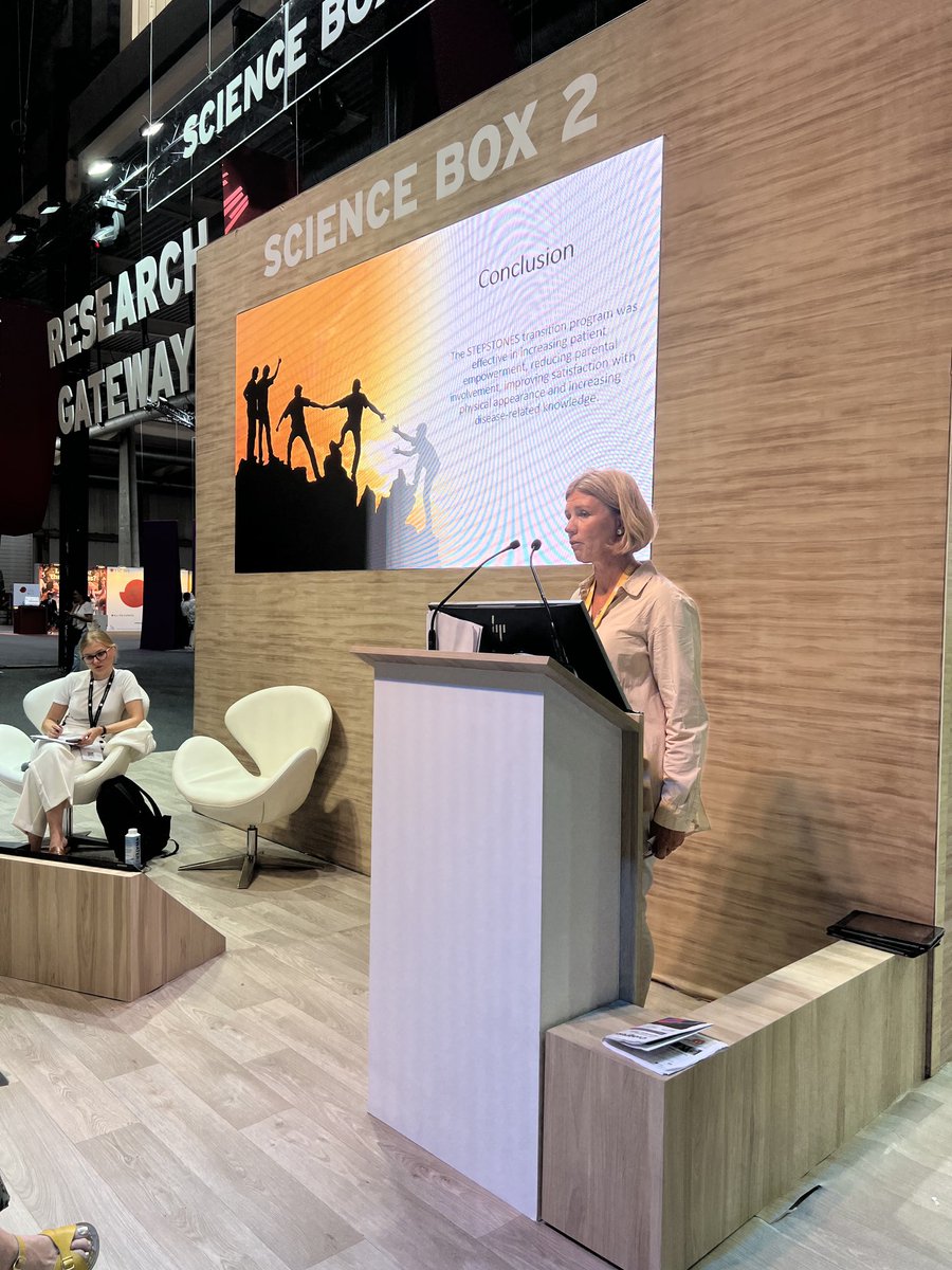 MoonsPhilip's tweet photo. The Stepstones #transition program was effective to increase the level of empowerment in #adolescents with congenital heart disease.

#ESCCongress ⁦@bratt_el⁩ ⁦@ACNAPPresident⁩ https://t.co/yYIXOdzdaA