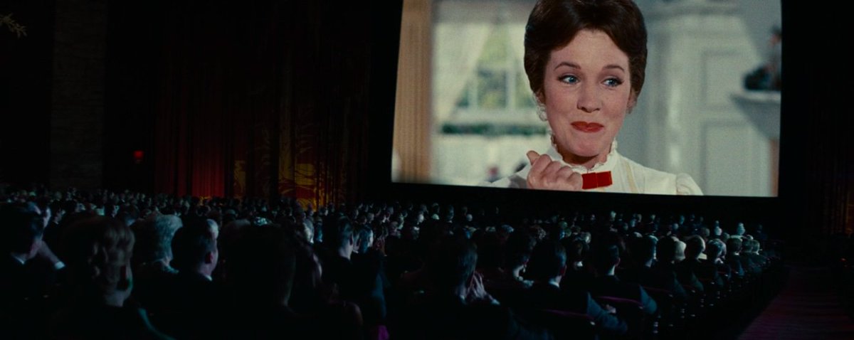 momentsonscreen's tweet photo. #OnThisDay, August 27, in 1964, Walt Disney's "Mary Poppins”, directed by Robert Stevenson, starring Julie Andrews and Dick van Dyke, premiered at Grauman's Chinese Theater in Los Angeles (depicted in Saving Mr. Banks, 1964) https://t.co/h3HrG60aXt