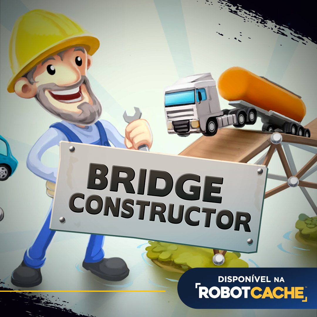 RobotCacheBR's tweet photo. Bridge Constructor é para quem gosta de brincar de ser engenheiro ou arquiteto, ou para os que já são e apenas querem relaxar :-) https://t.co/qPK8l3u6Kc https://t.co/HYgOwUkPVm