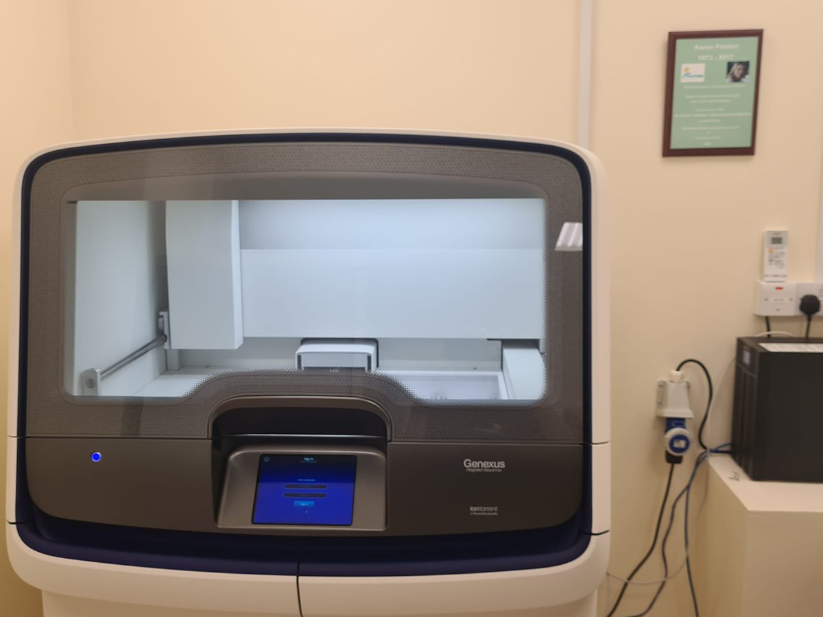 karenfentonfund's tweet photo. Delighted to formally announce purchase of Ion Torrent Genexus next generation sequencer for CUH. Many thanks to @CUHCharity and everyone who supports our fundraising efforts. 

For more info please see https://t.co/3M6AKF5ztF https://t.co/yh1xnZ4MFV