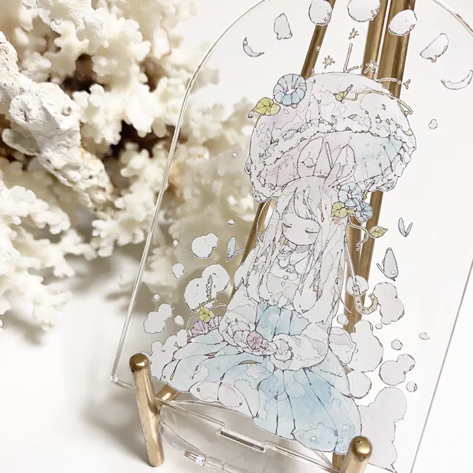 ◉umi new productAcrylic stand figure [虹色ペトリコール] 