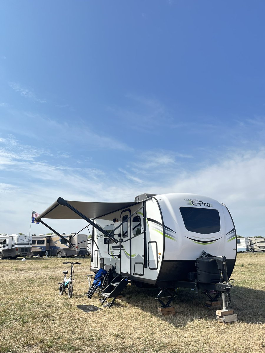 FamilyRVClub's tweet photo. Say it isn’t so- today is our last day at the Golden Getaway Presented By Blue Ox! 🐝

There’s still time to catch seminars, activities, entertainment, and indoor and outdoor exhibits. 

How will you spend your last day ?

#fmcaNE22 https://t.co/lx5Wkybkcp