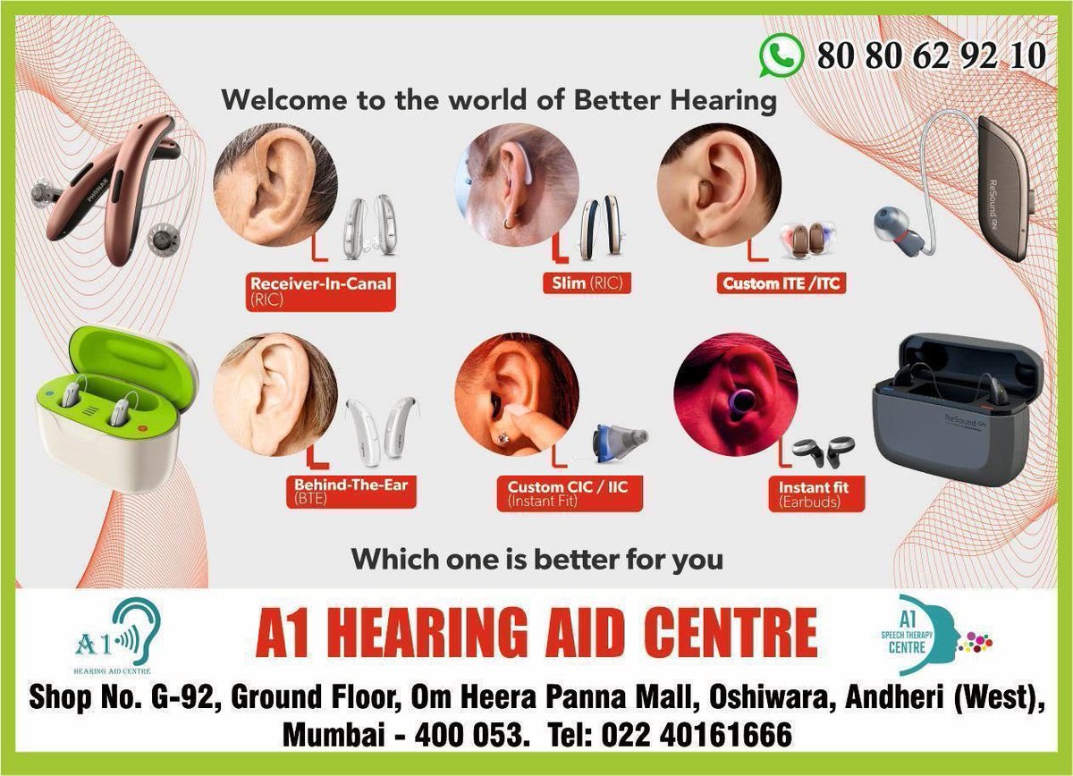 A1Hearing Aid Centre (@a1hearingaid) on Twitter photo 