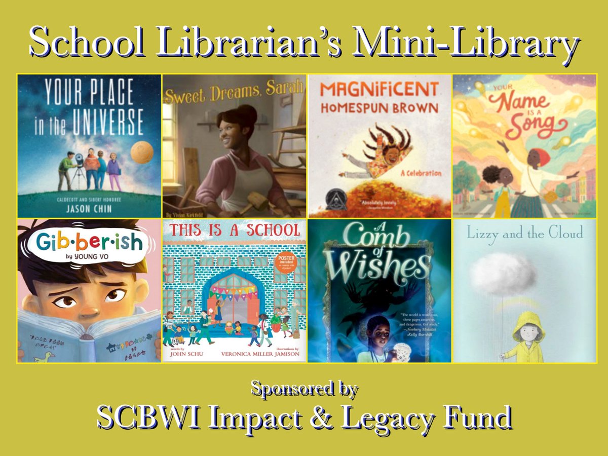 @EmilyGolightly3 has chosen wonderful books! Newport Elementary School @authorjasonchin @viviankirkfield @HeartRoot_Fire @kaylanijuanita @jtbigelow @lupencita @youngvoart @MrSchuReads @VeronicaJArt @EngageReaders @opifan64 @SCBWI #SCBWI #BookTwitter #Librarian #Librarians 1/5