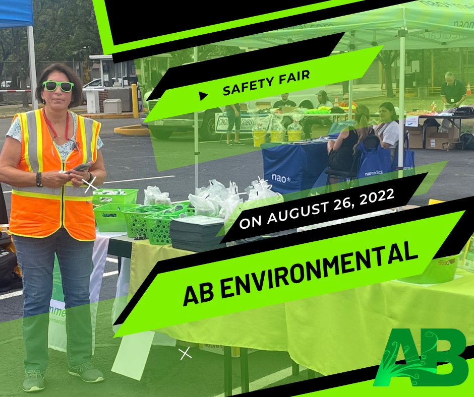 abenviro1599's tweet photo. #abenvironmental #safetyfair #safety https://t.co/HRXUxV4rma