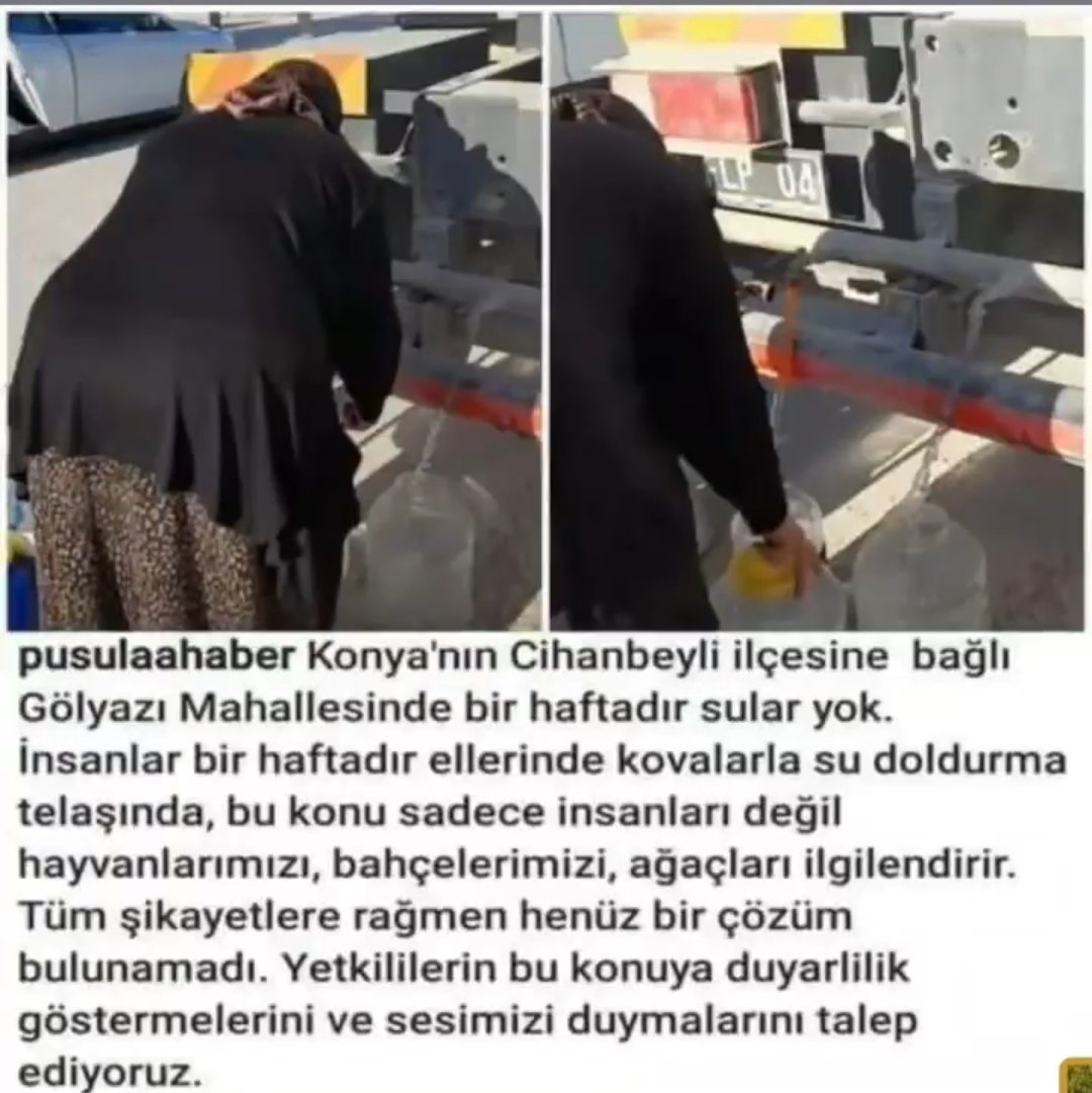 DilanKaracadag's tweet photo. Gölyazı (Xelikan) halkı susuz bırakılıyor! https://t.co/v4BrNDq6rU