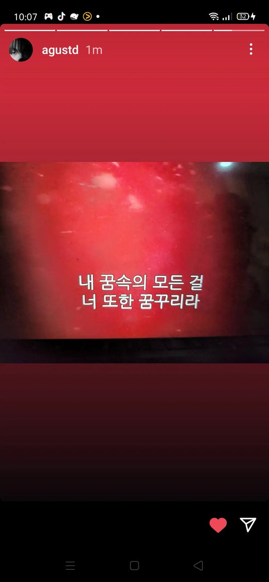 RM_dubb's tweet photo. A BEAUTIFUL DREAM 
agustd 
#suga IG 
@BTS_twt https://t.co/Yf0bqY16E7