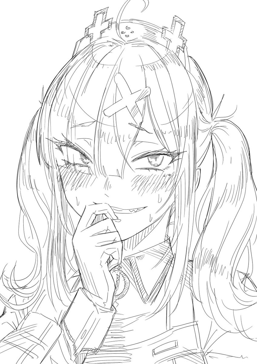 顔を可愛く描けるようになりたいから練習するぞ! 51 