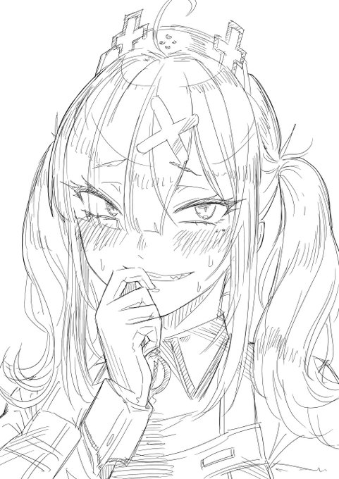 顔を可愛く描けるようになりたいから練習するぞ! 51 