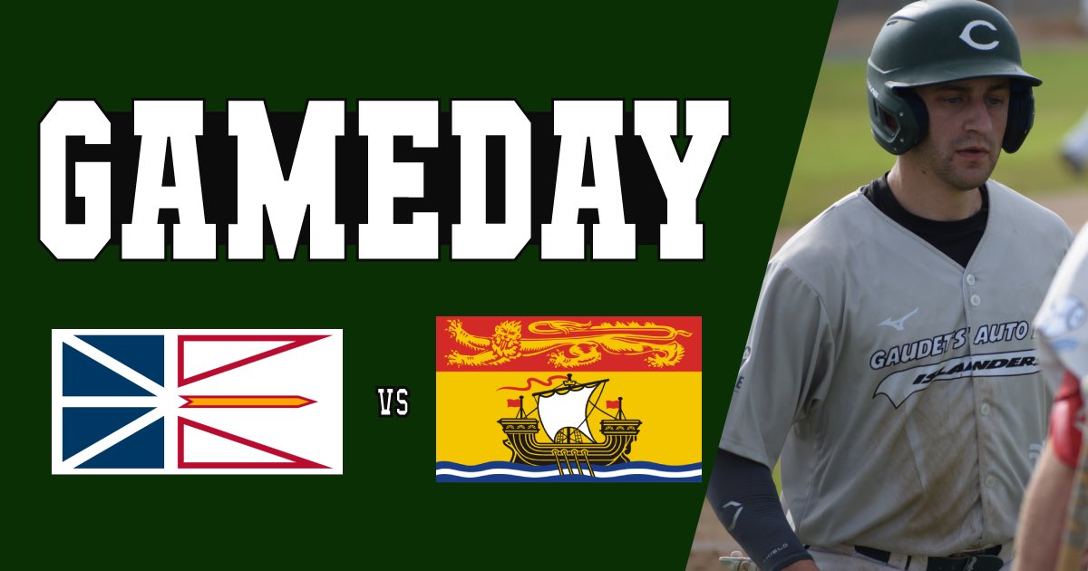 IslandersPEI's tweet photo. GAME DAY! The Islanders look to stay undefeated as they take on team Newfoundland. First pitch goes at 12:30.
If you’re not in Sydney, be sure to follow along on our twitter
#IslesBaseball https://t.co/l9eK0SwNUj