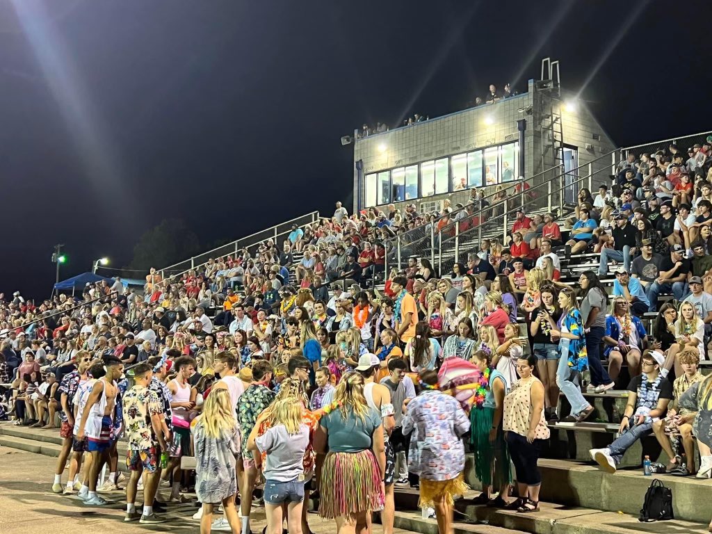 Rock Football is what’s happening! The team came through with a great come from behind 27-17 victory.  If you didn’t make it out, you missed a great game and atmosphere.  Shoutout to our community for the awesome turnout!!#GoROCK