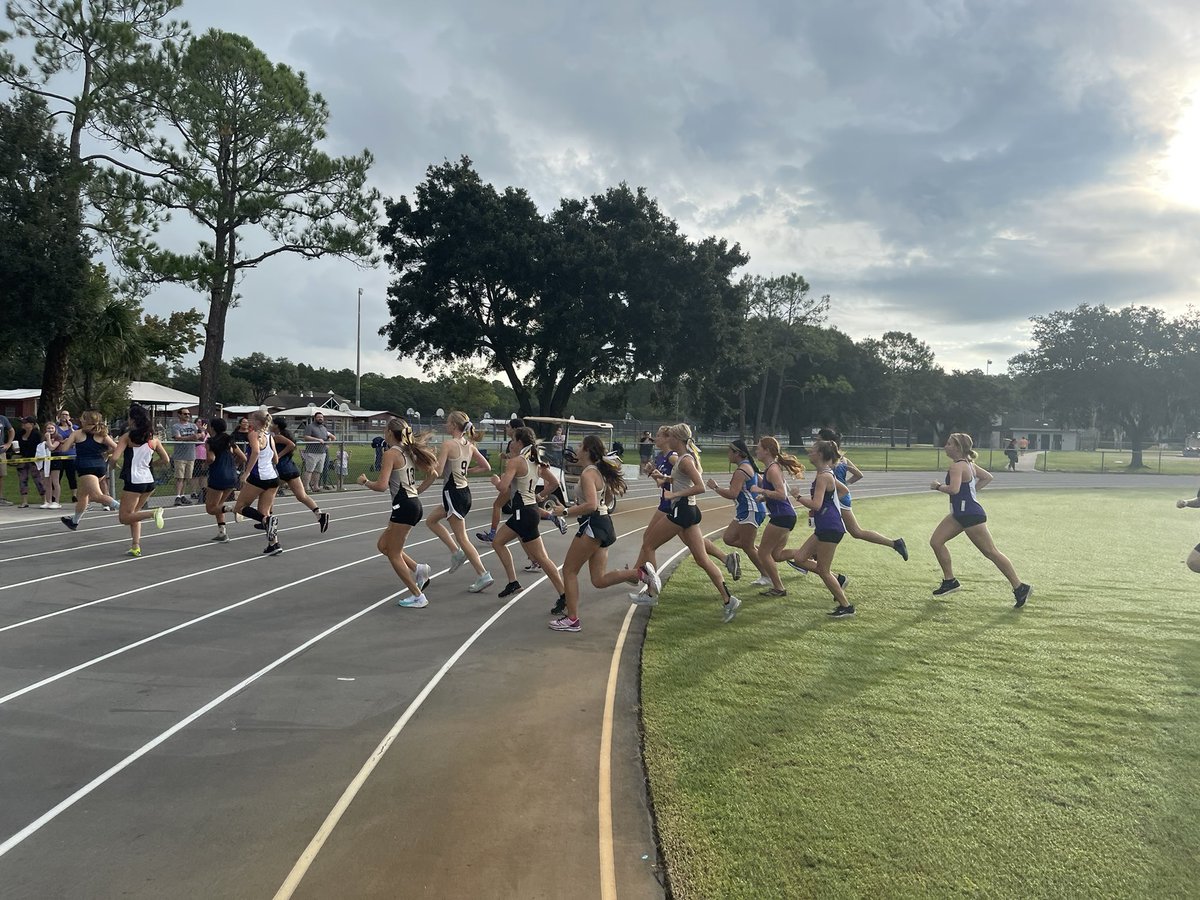 Principal_Fivay's tweet photo. It was a wet one @rrhsknights @RRGirlsWts #crosscountry meet this AM.  Congratulations to all the runners from @FivayHighSchool @WCHS_Wildcats @Jbaker1793 All runners off to great start! #SOARAbovetheLine #Falconpride https://t.co/qLGyQk5v8n