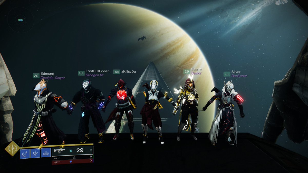 Syverge_'s tweet photo. Kings Fall Day One + Challenge Mode with The Boys™ straight from the BYOC. #i69 #Destiny2 #KingsFall https://t.co/Tx8S7jDpQ5