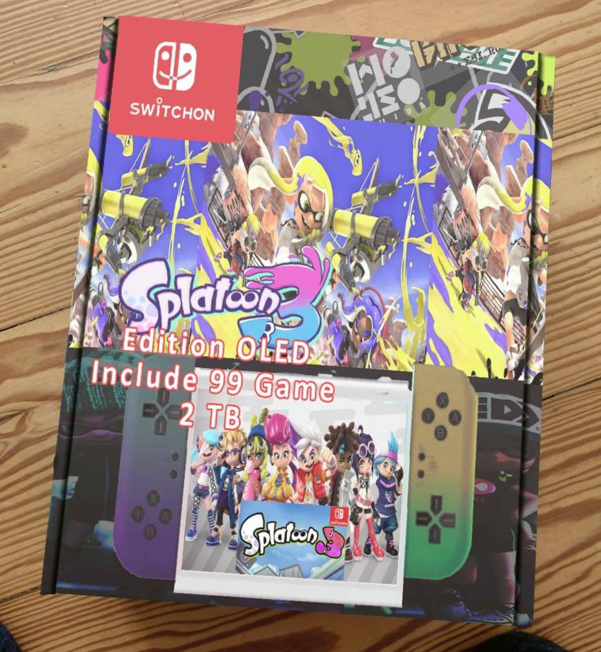 WARNING DO NOT USE WISH TO GET YOUR SPLATOON 3 OLED SWITCH