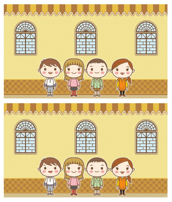 ずーとやってみたかった間違い探し。
全部で7つ有ります。超簡単です。
暇つぶしにどうぞ。
#間違い探し 