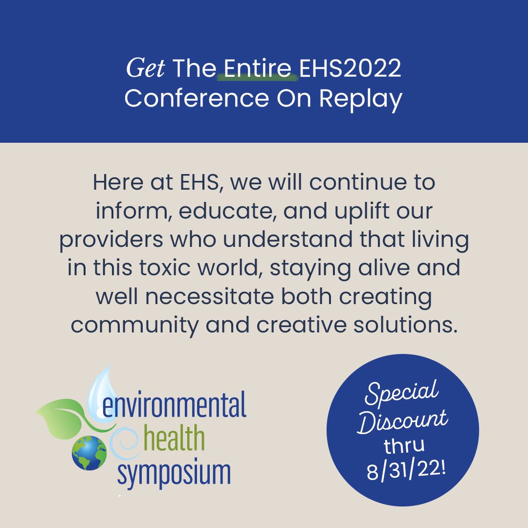 EHSymposium's tweet photo. Our relentless commitment to you is to inform, educate, &amp; uplift our providers. This is why the entire EHS2022 conference has been made available to you as a video package. $100 special discount ends 8/31. https://t.co/SCHsRvzz9l

#LongCovid  #intergrativemedicine https://t.co/MUn63hNMRY