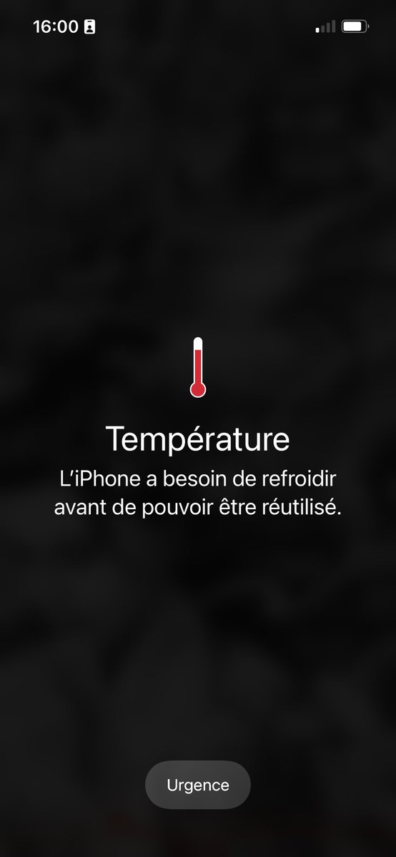 Ne pas laisser un iPhone au soleil