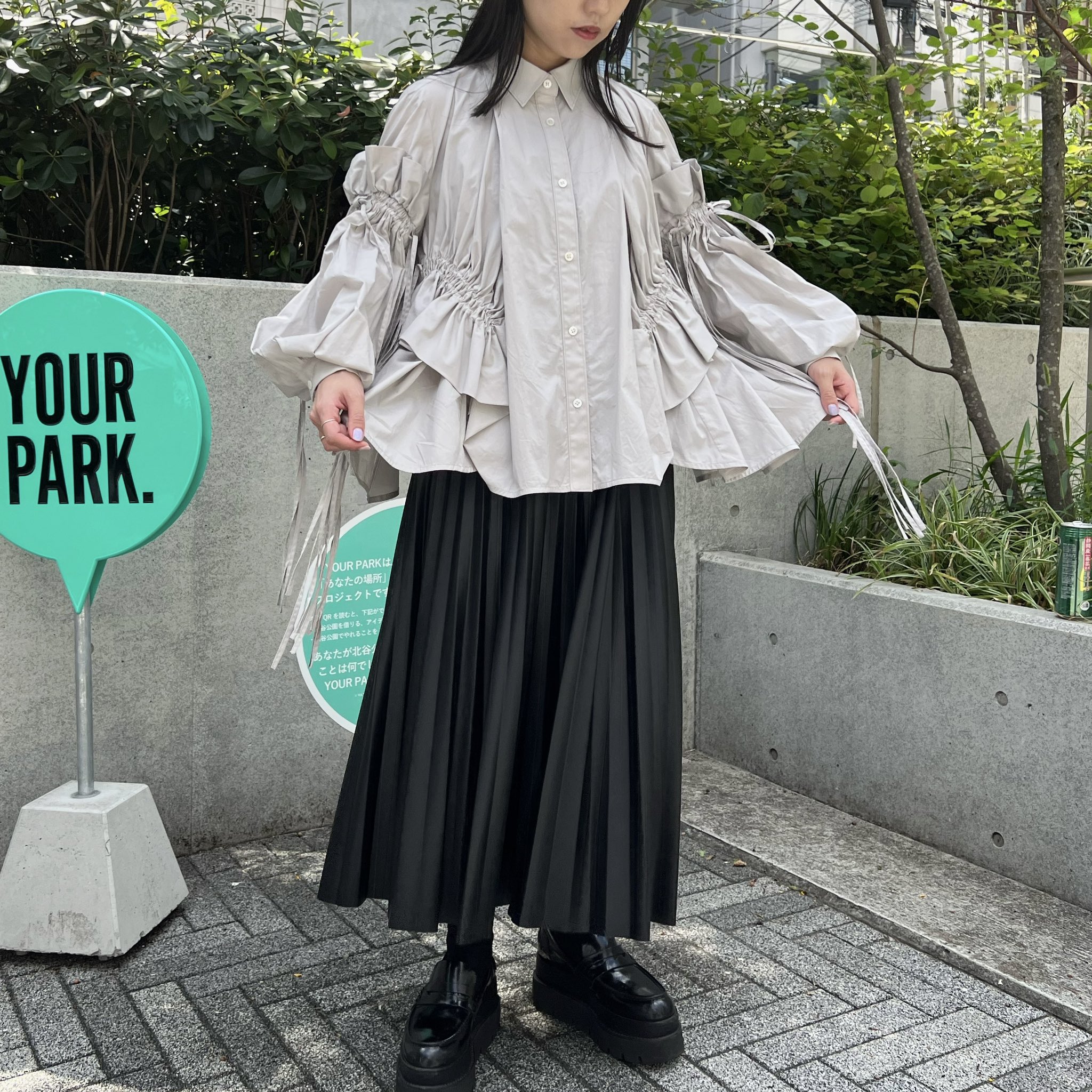 玄関先迄納品 chika × 別注 BEAMS kisada チカキサダ レースワンピース