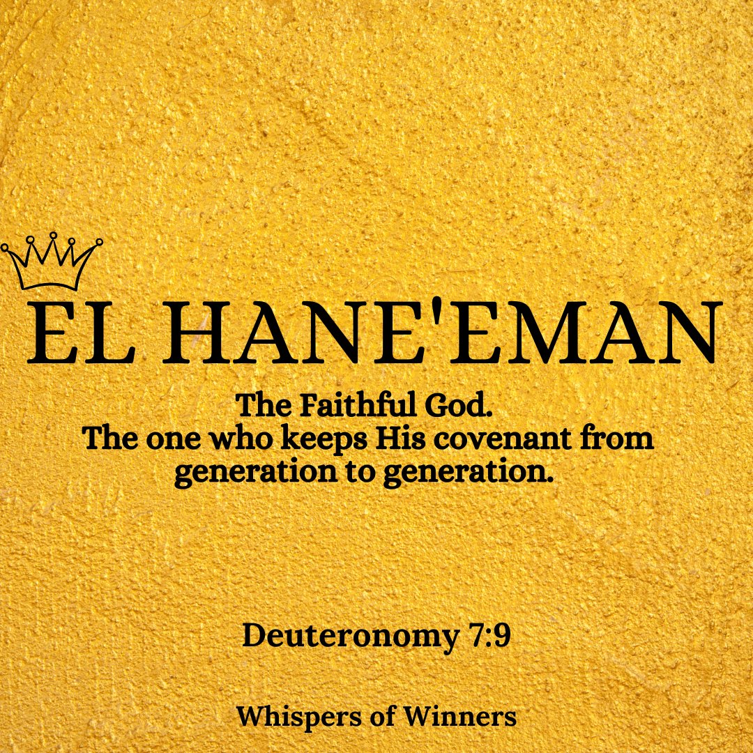 WinnersWhispers's tweet photo. Which of these names of God resonates more with you?
Jehovah Ma'ozi 💪
#whispersofwinners https://t.co/qpCUIM9Iqm