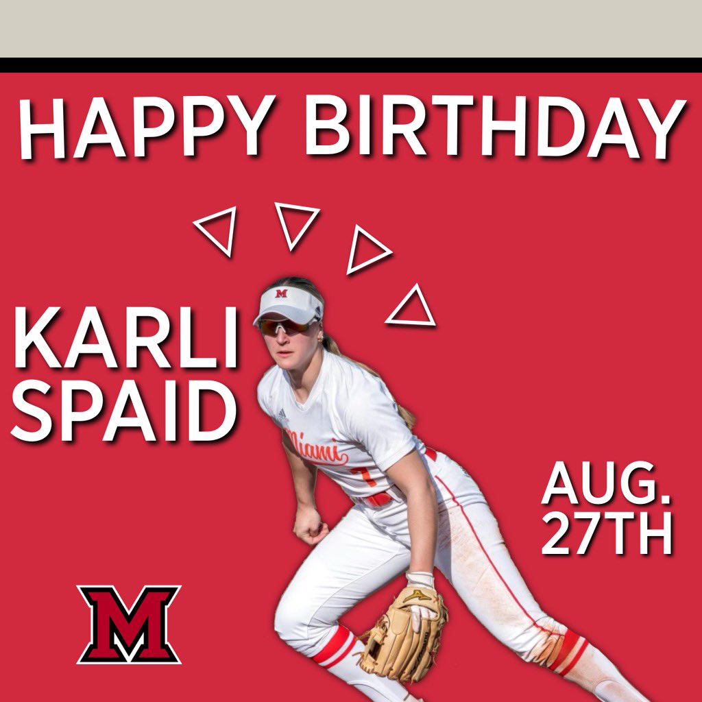 Happy Birthday to infielder <a href="/KarliSpaid/">Karli Spaid</a>! 🎂🎉
