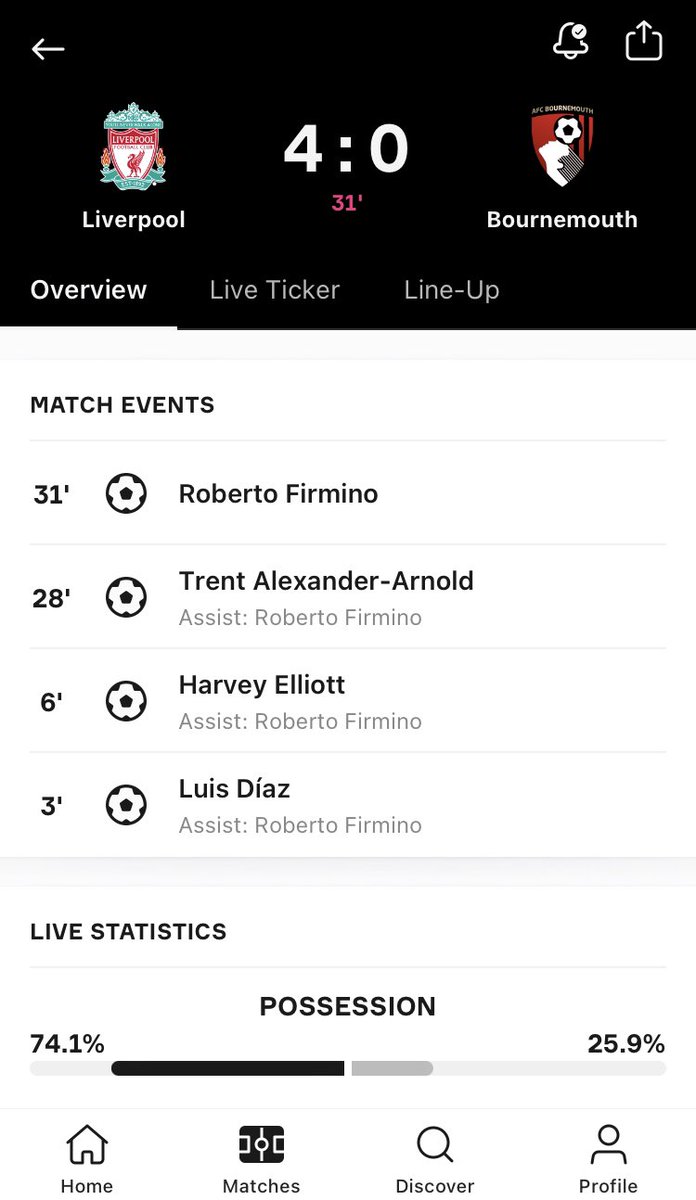 ImRexh's tweet image. Ok firmino #LIVBOU