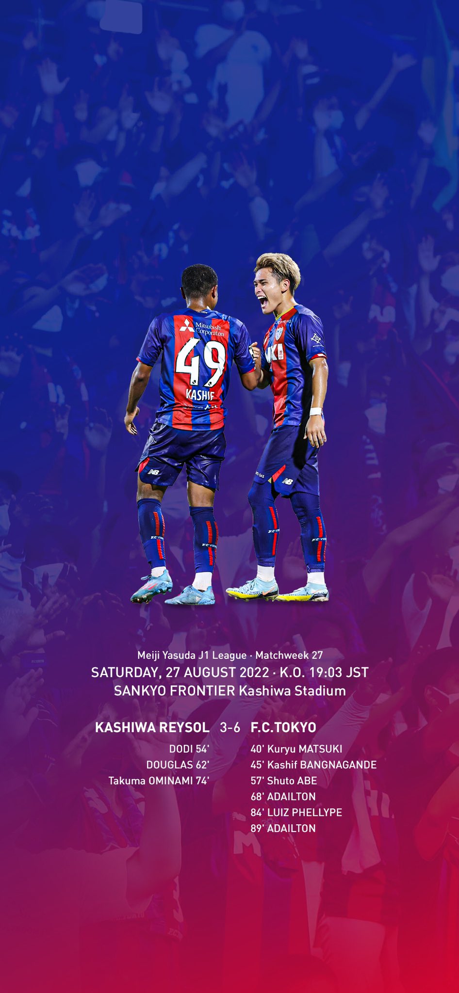 Fc東京 公式 Lifewithfctokyo Today S Hero T Co Ym2ehicltl New Generation 松木玖生 バングーナガンデ佳史扶 壁紙などでぜひ使ってください Fctokyo Tokyo T Co Vm2mbbklyu Twitter