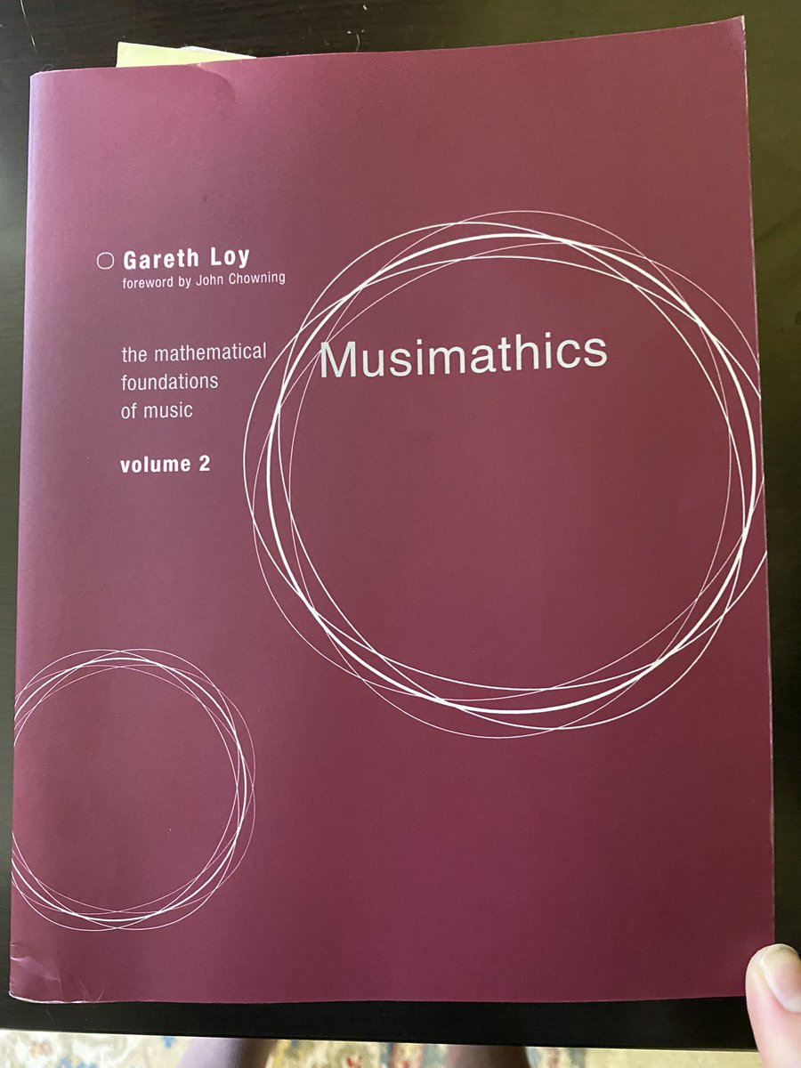 shovelsofcode's tweet image. Musimathics volume 2 just arrived and I can tell from reading the first chapter and a quick scan of the rest that the explanations and illustrations are good enough that even I can understand them. Time to put in the work! #audioprogrammer #dsp