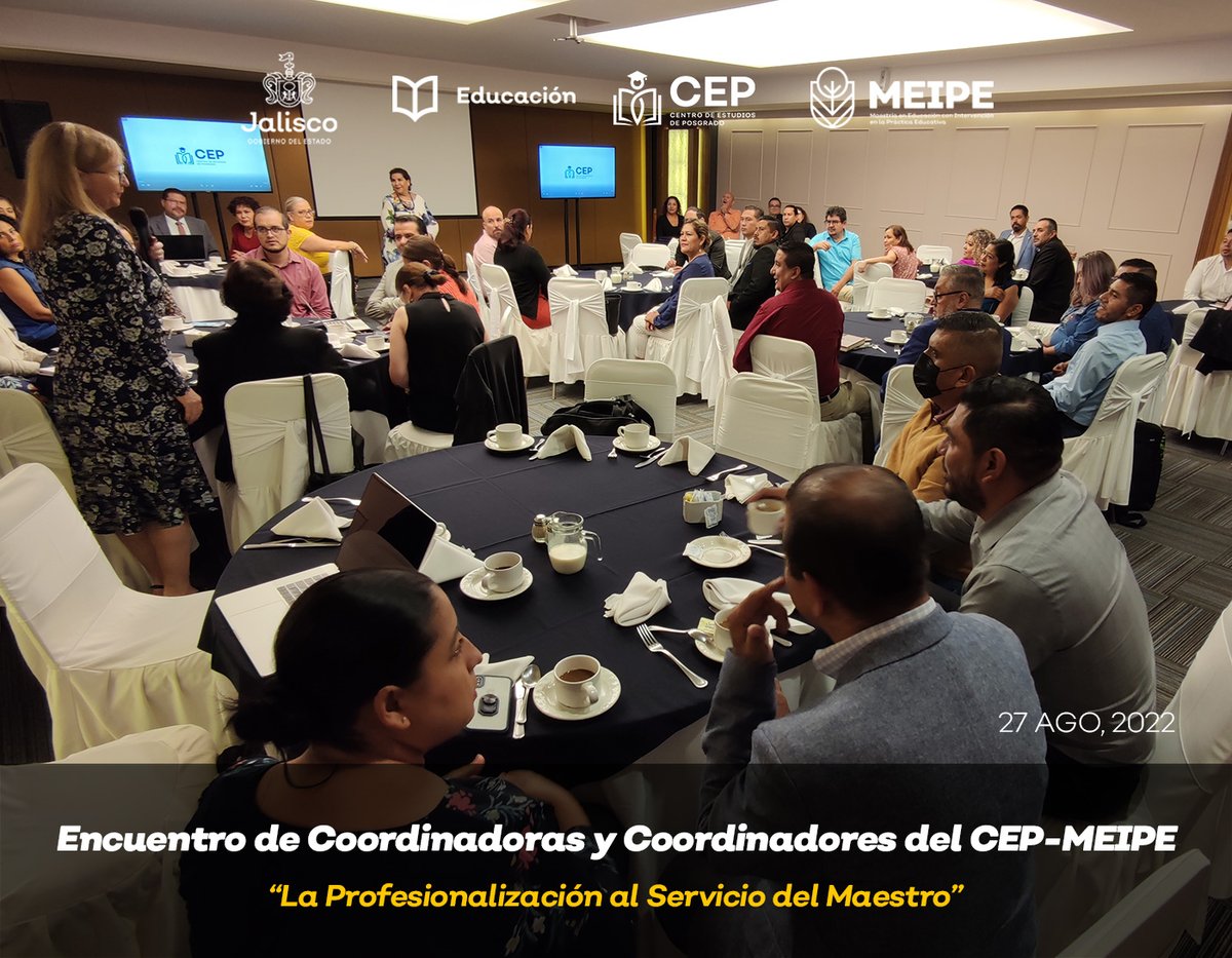 meipesej's tweet photo. Bienvenida a cargo de la Dra. Patricia Concepción Zendejas Mora / Directora del CEP-MEIPEE en el encuentro de Coordinadoras y Coordinadores del CEP-MEIPE “La Profesionalización al Servicio del Maestro” https://t.co/EdUfdhfwS2