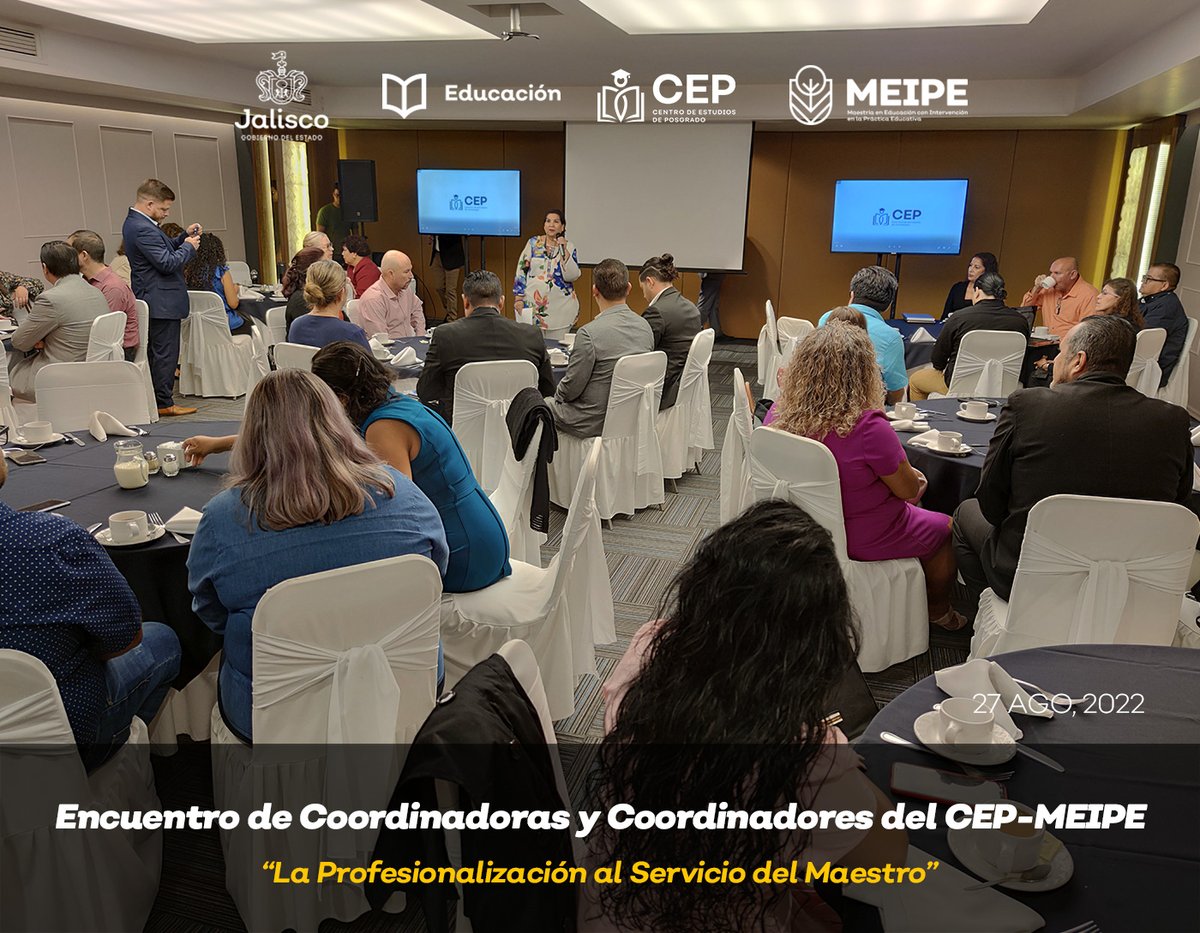 meipesej's tweet photo. Bienvenida a cargo de la Dra. Patricia Concepción Zendejas Mora / Directora del CEP-MEIPEE en el encuentro de Coordinadoras y Coordinadores del CEP-MEIPE “La Profesionalización al Servicio del Maestro” https://t.co/EdUfdhfwS2