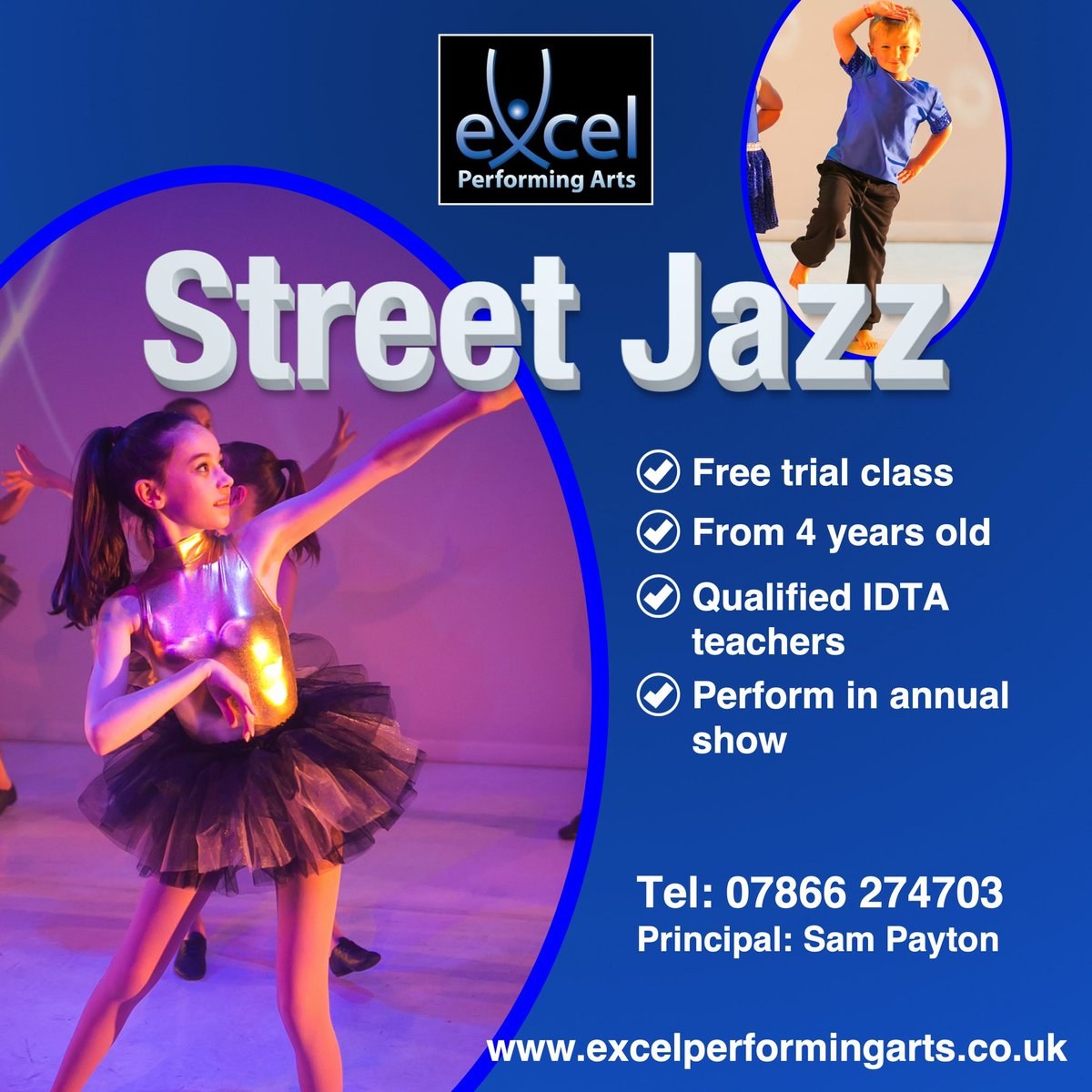 🌟At Excel we teach Street Jazz dance classes for students from 4 years old up to 18+ years. 
🌟Street Jazz is hugely popular amongst students as it is a very upbeat, stylish, and versatile form of dance.
🌟Book your child a free trial class.🤗