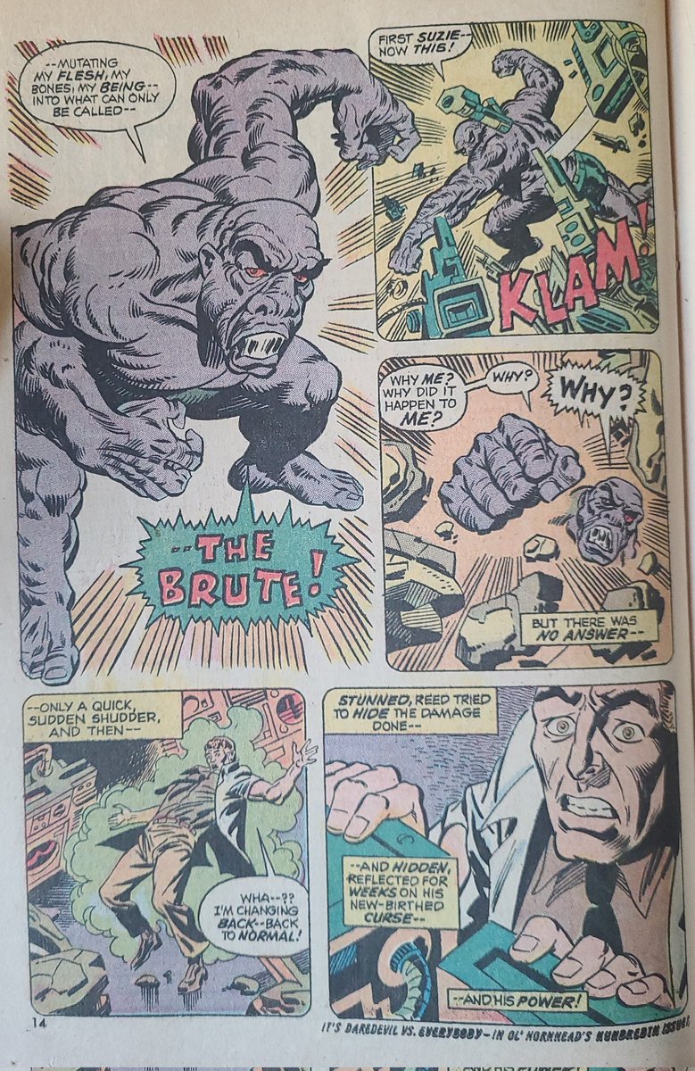 Apollokid3000's tweet photo. Counter-Earth Reed Richards is The Brute. Nothing fantastic about this at all.
#Warlock
#ReedRichards
#CounterEarth
#TheBrute https://t.co/qxiH0jte6s