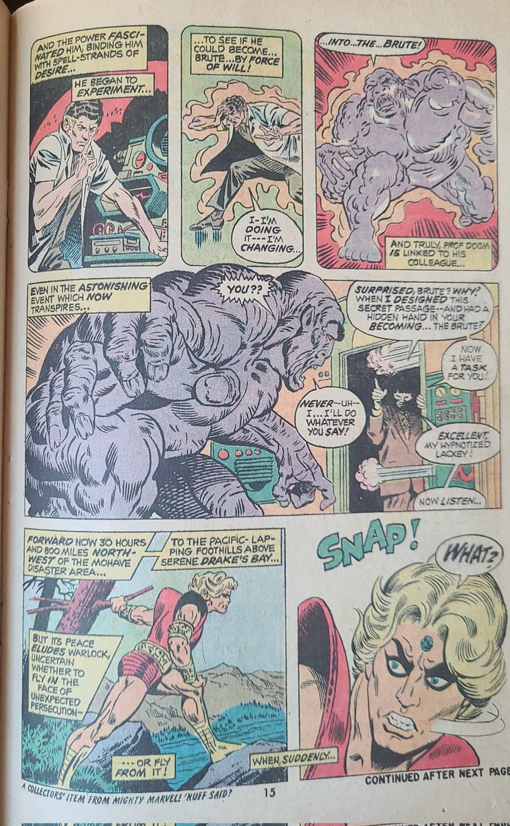 Apollokid3000's tweet photo. Counter-Earth Reed Richards is The Brute. Nothing fantastic about this at all.
#Warlock
#ReedRichards
#CounterEarth
#TheBrute https://t.co/qxiH0jte6s