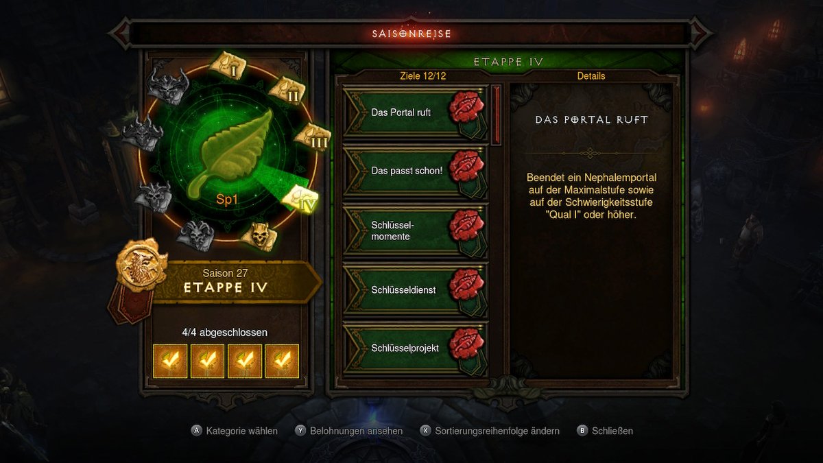 Vlaandi's tweet photo. Die ersten 4 Etappen sind geschafft und dadurch das Starterset für den Wirbelwind-Barbar bekommen. Jetzt das Set optimieren und weiteres Equipment für den Build farmen. 

#DiabloSwitch
#Diablo3
#Season27
#NintendoSwitch https://t.co/GsRoU61KxD