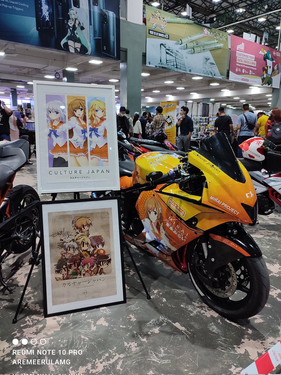 AreMeerulAMG's tweet photo. Day 1. it's Awesome event after 3 years pandemic โ๐ปโจโจ
#Animangaki
#Animangaki2022 #MalaysianItashaMovement
#MiraiProject #DannyChoo #CultureJapan #SmartDoll #MiraiMillenium https://t.co/rG688v4ycr