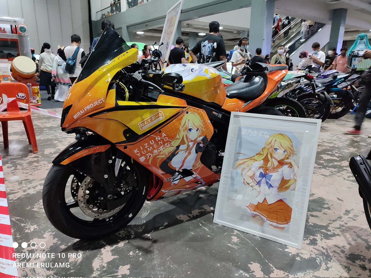 AreMeerulAMG's tweet photo. Day 1. it's Awesome event after 3 years pandemic โ๐ปโจโจ
#Animangaki
#Animangaki2022 #MalaysianItashaMovement
#MiraiProject #DannyChoo #CultureJapan #SmartDoll #MiraiMillenium https://t.co/rG688v4ycr