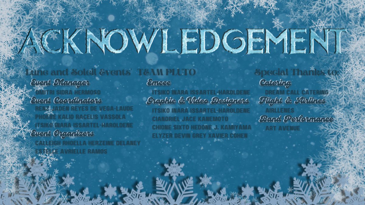 Winter Fall in August: Revien’s 18th Frozen Dream tweet media