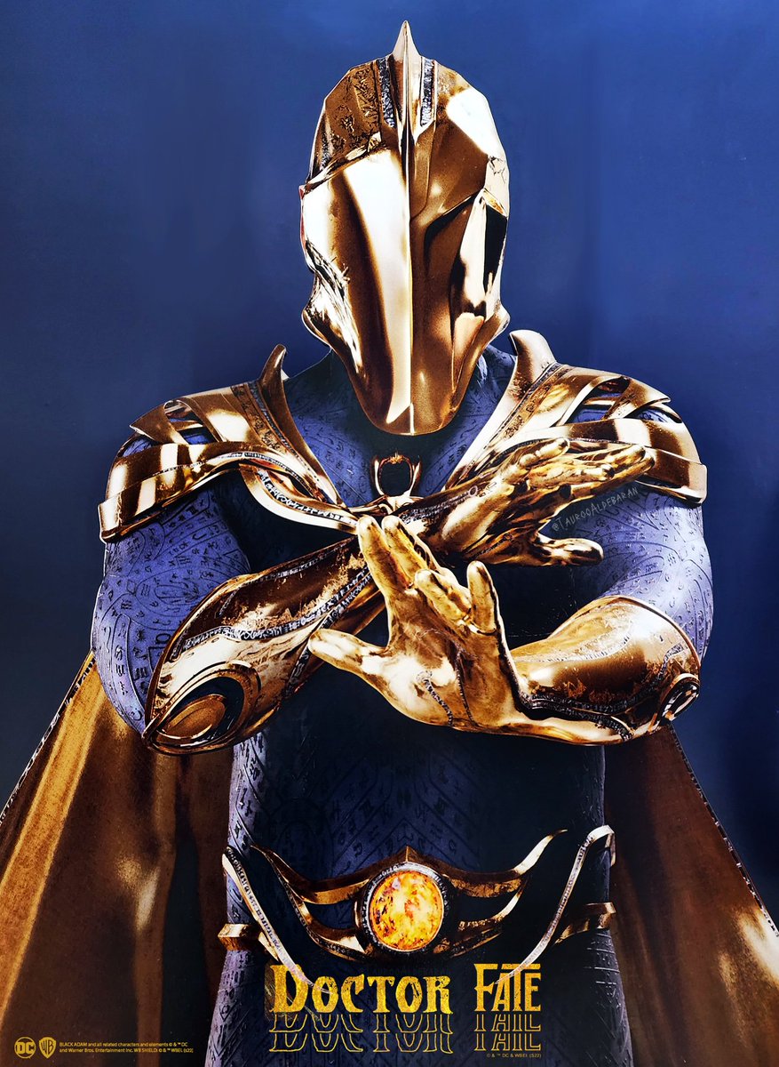 Zone15Zone's tweet photo. ESTÁ BRUTAL😮/Te compartimos el traje oficial de Doctor Fate para #BlackAdam
#FreakyZoneNews #Cine
#WarnerBros #DC https://t.co/F3daN8F4IL