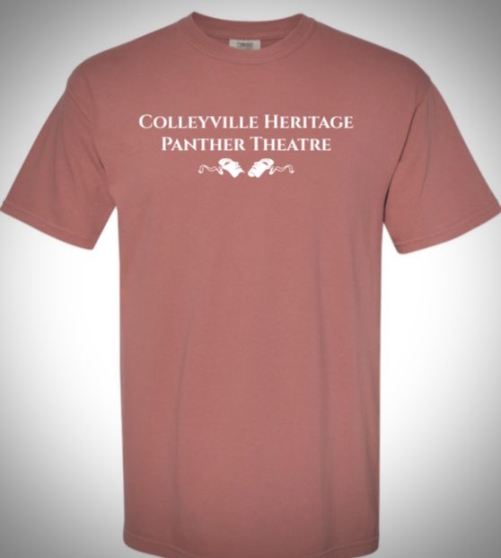 ICYMI: order the new CHHS theatre spirit wear for your student, parent or family member. Orders placed by 9/18 can be placed in a bulk order with free shipping to CHHS. Only $18! Link below. Support your thespian and your fine arts programs!

bit.ly/3AvfUcW