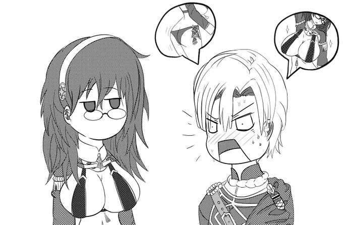 ベレズ嬢の服選びで成績が下がるディミトリ。ディミトリは怒りますが...なんと最近クラスのみんなの成績がすごいんです! ディミトリさん...もっと勉強してください! 🧐✨ 