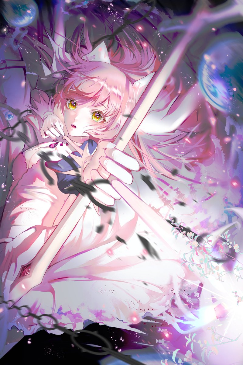 Mojianzivtuber's tweet photo. #PuellaMagiMadokaMagica #piant   #KanameMadoka 很久以前画的，在这边也发发 https://t.co/fY1xhMb4ex