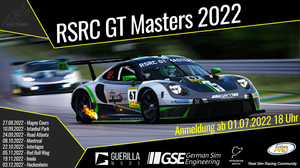 Today we start in GT Master <a href="/CommunityRsrc/">RSRC Community</a>. Hope we can do well in this Series. We wish all drivers the best of luck 

Cast: bit.ly/3e1Ps3a