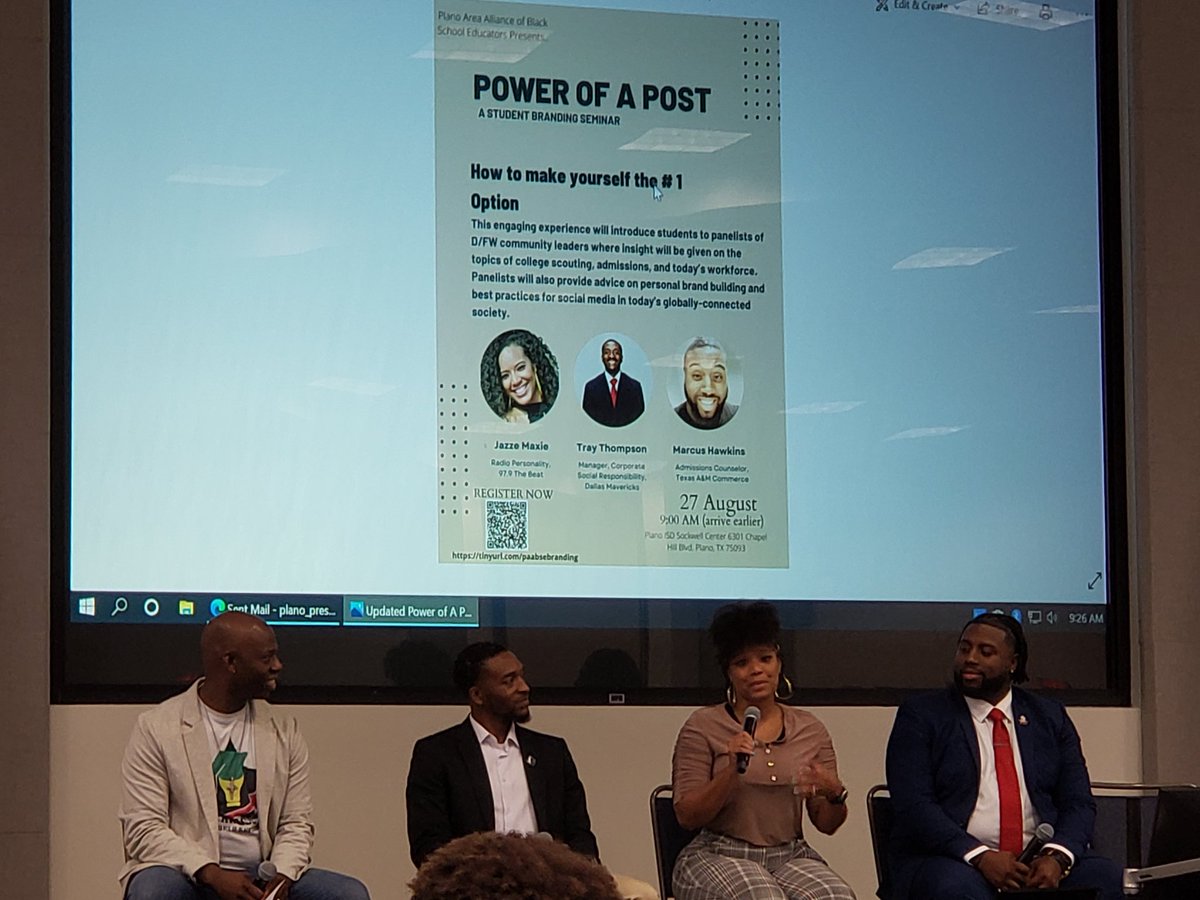 MsWright_math's tweet photo. #PAABSE Power of the Post going on now at Stockwell bldg in Plano. No need to register now just come. Free event. https://t.co/COcQxDJOnt
