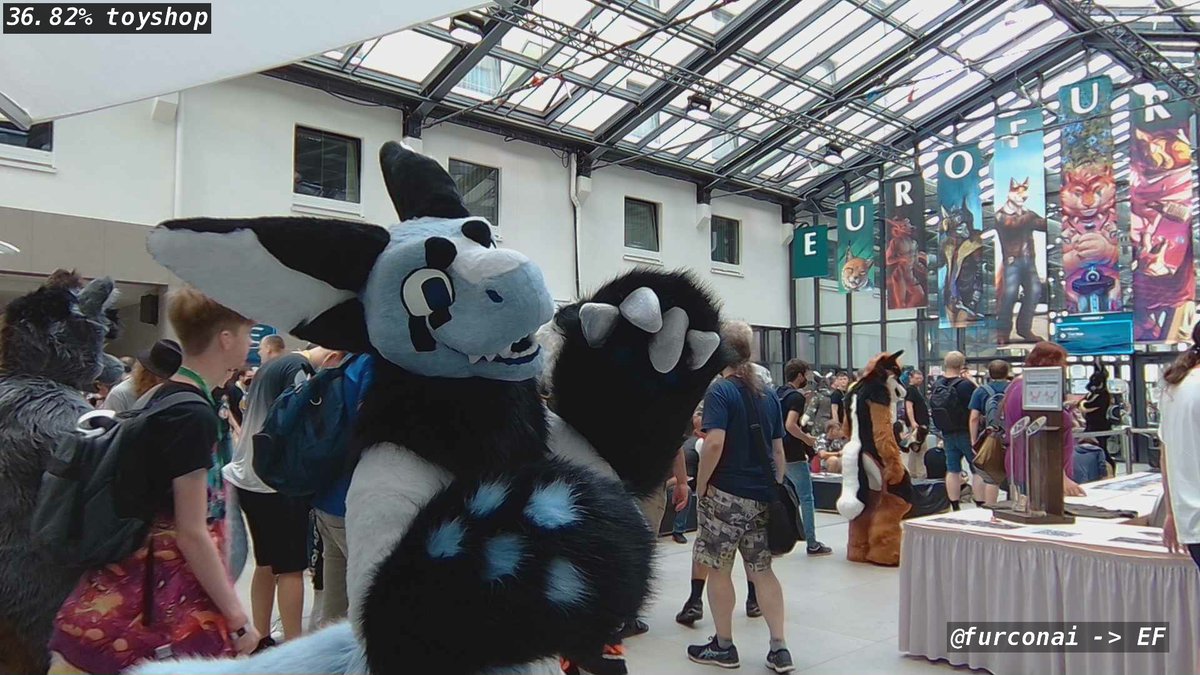 FurConAI's tweet photo. I'm a toyshop, Come check out what you are at EF #furconai https://t.co/g5ocgFxxmD