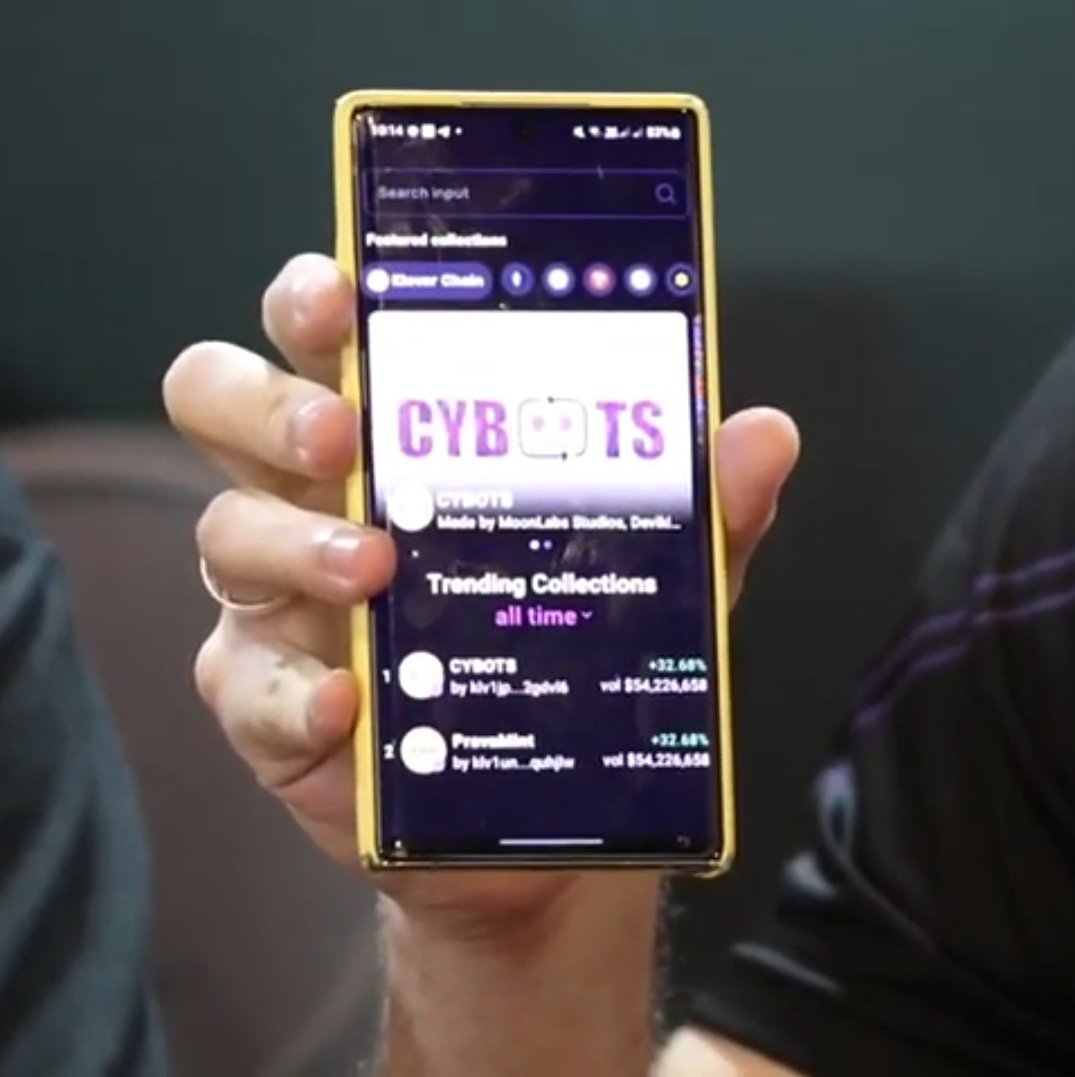 TheMotoKing1's tweet photo. What a great Live today... Using the #K5 wallet to purchase a @CybotsNFT on #KleverChain 🔥
I saw @PravaMint also on the bottom of the screen. 
🥷
#PravaMints #PravaMintsNFT #Cybots #CybotsNFT https://t.co/5sexxrkw7N