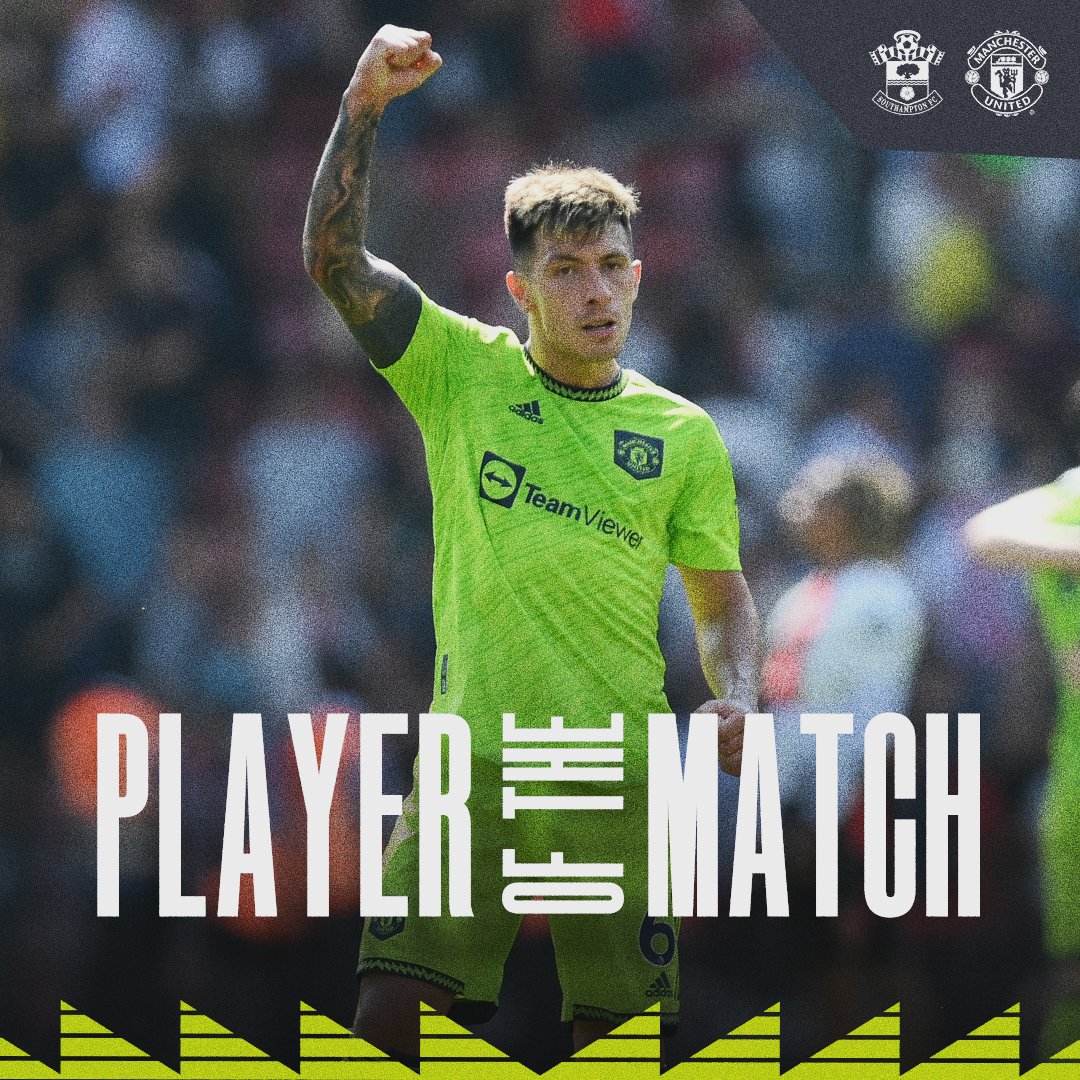 ManUtd's tweet photo. L I C H A 🛡

Back-to-back Man of the Match awards for @LisandrMartinez 👏

#MUFC || #SOUMUN