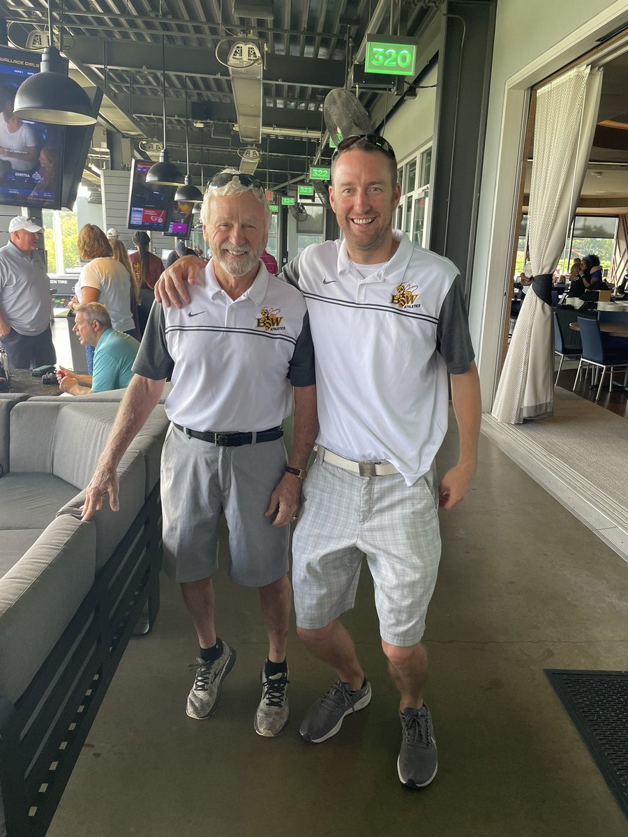 BWAthleticsAD's tweet photo. One guy looks good in the polo the other guy is the AD @bwathletics #MatchingDay https://t.co/OJVJRFIG5a