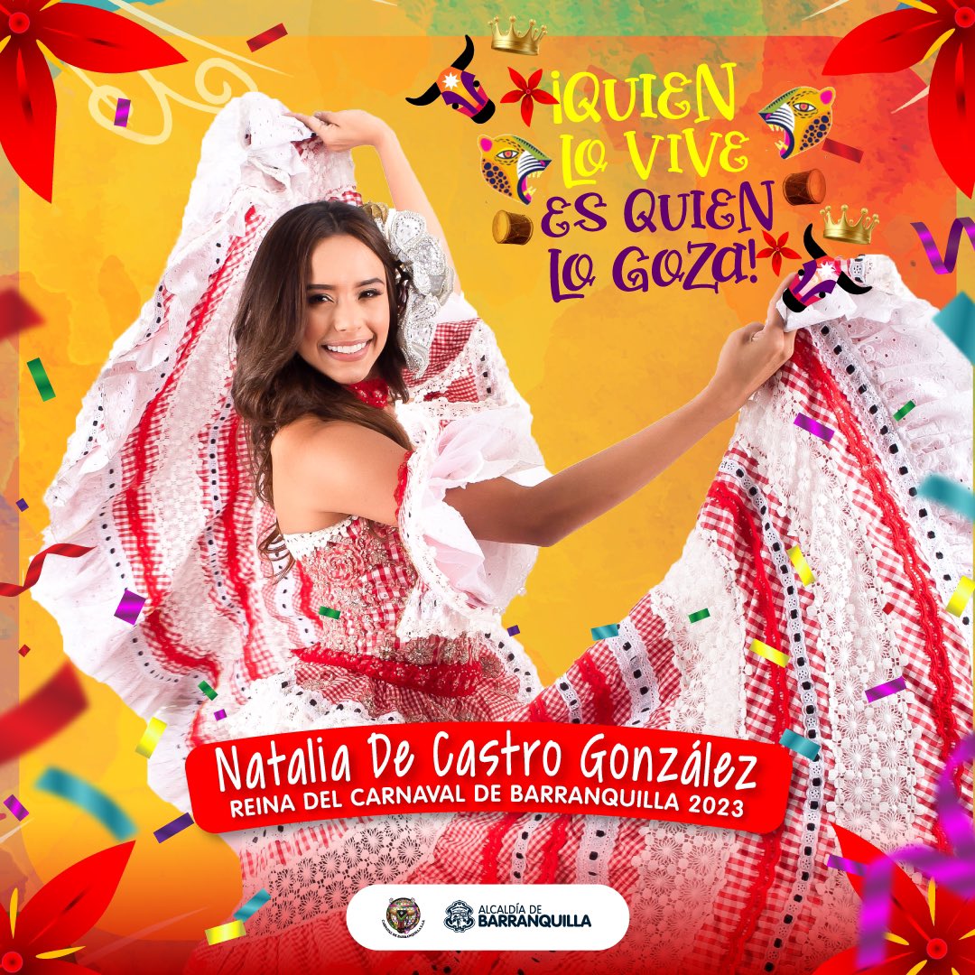 Carnaval de Barranquilla on Twitter "¡LlegóLaReina, que suenen los