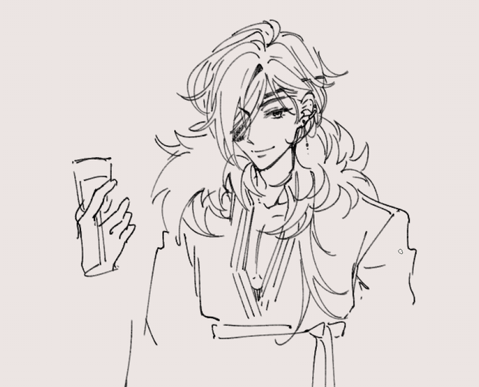 i miss drawing him 