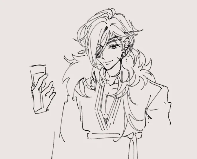 i miss drawing him 